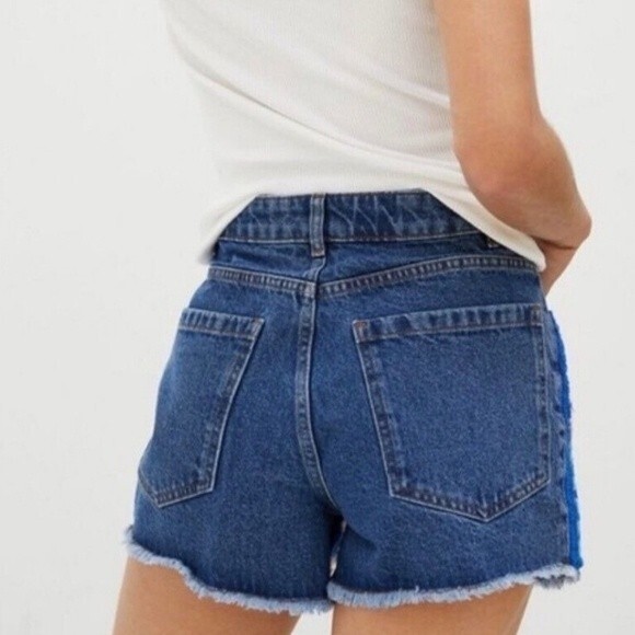 NWT Farm Rio Cottagecore Knit Crochet Blue Jean's 27 - Picture 4 of 8